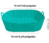 Silicone Air Fryer Pot Tray Food Safe Reusable Square BBQ Barbecue Pad Plate Airfryer Oven Baking Mold Basket Pan for Kitchen
