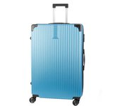 DAM Maleta gran volumen trolley rígida ultraligera, de ABS de alta resistencia con esquinas reforzadas. Cerradura numérica y 4 ruedas dobles extraíbles y giratorias 360°. 52x31x78Cm