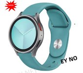 20mm Band For Samsung Galaxy Watch 4/5/6 44mm 40mm 5 Pro 45mm Silicone Bracelet correa Galaxy Watch 6 classic 47mm 43mm strap