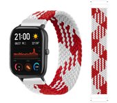 20mm 22mm Braided solo loop For Amazfit GTS/2/2e/GTS2 Mini/GTR 42mm/47mm/GTR2/2e/stratos 2/3 Bracelet Watch Amazfit bip strap