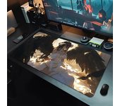XXL Mouse Pad Anime Overlord Albedo Keyboard Office Table Pads Large Cartoon Kawaii Gilr Mousepad Gaming Playmat Laptop Mice Mat