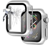 Cover for apple watch case 44mm 40mm 38mm 42mm iwatch case screen protector bumper Tempered Glass apple watch series 6 se 5 4 3
