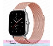 20mm 22mm Milanese Band For Amazfit balance/GTS 4/3/GTS Mini 2/GTR 4/3/Pro stratos Metal Watch Bracelet correa Amazfit bip strap