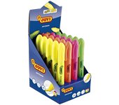 Jovi expositor 20 marcadores fluorescentes jovi!neon de gel en stick 140mm c/surtidos