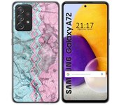 Tumundosmartphone Funda Gel Tpu para Samsung Galaxy A72 diseño Mármol 08 Dibujos