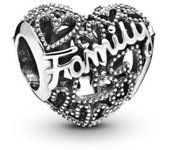 Charm Pandora 798571C00 Plata Mujer Corazón Familiar