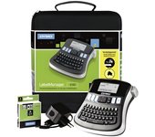 Dymo S0964070 LabelManager 210D - Etiquetadora (cintas D1: 6, 9, 12 mm, fuente de alimentación [Importado de Alemania]