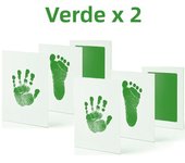 2set Pet Dog Footprint Handprint Pad Non-toxic Printing Pad Pet Footprint Baby Hand and feet Print Pad Footprint Paw Shower Gift