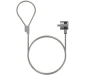 Aisens cable de seguridad con cerradura de llave para ordenador, monitor, portatil - 1.5m