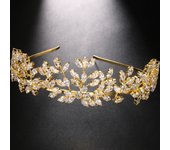 Stonefans 2024 Crystal Hairbands Fashion Bridal Tiara Crowns Wedding Hair Accessories CZ Headwear Bridesmaid Headband Jewelry