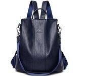 SSITO Mochila De Piel antirobo para Mujer, vintage Bolso de hombro, mochilas escolares para Niños,mochila de viaje de Alta capacidad, mochilas escolares para Niños,mochila Femenina