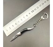 Shrimp Shaped Knife Sharp Outdoor Mini Folding Knife Multifunctional Keychain Pendant Metal Knife Portable Unboxing Knife
