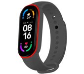 Correas compatibles con Xiaomi Mi Band 5 y Mi Band 6, Amazfit Band 5, pulseras de silicona de alta densidad de recambio para smartband, material flexible e impermeable