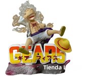 10cm/3.93in Anime One Piece Gear 5 Luffy Figure Collectible Model Toy Gift