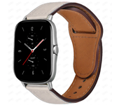 20mm/22mm Leather band For Amazfit GTS/4/2/2e/GTS2 Mini/GTR 3/Pro/47mm/GTR2/2e/stratos 2 Sport Watch Bracelet Amazfit bip strap