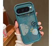Flowers Pattern TPU Case For Google Pixel 8A 7A 9 Pro XL 8 Pro Shockproof Candy Color Silicone Phone Cover For Pixel 7 8 9 Pro