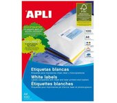 Etiquetas adhesivas apli 02420/ 99.1 x 67.7mm/ 100 hojas