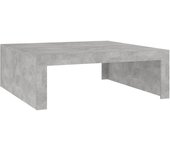 vidaXL Mesa de centro madera contrachapada 100x100x35 cm Blanco, Negro, Roble Sonoma Mesita de Salón o Comedor o Auxiliar Mesa de Café Meuble Salón
