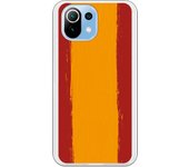 Funda original compatible con Xiaomi Mi 11 Lite - Bandera Espana Pincel