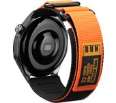 22mm Straps for Garmin Vivoactive 4, Forerunner 255 265, Venu 3/2 Watch Band, Sprot Nylon Velcro Band for Huawei Watch GT5 4 3 2