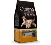 Pienso Optima Nova Adult Medium Grain Free 12kg con Pollo, Comida sin cereales para perros