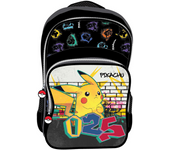 Mochila Adapt.Carro Pokemon "Pikachu" 27X42X20Cm (Safta POK23-1617)