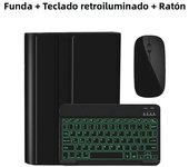 Keyboard Case for Samsung Galaxy Tab A9 Plus, Tablet Cover for Tab S8 S9 Ultra S7 S9 FE+ A8 S6 Lite A7 Lite Magic Keyboard Case