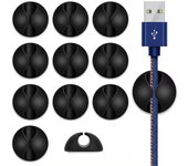 ORGANIZADOR DE CABLES USB, SOPORTE AURICULARES, CLIP TELEFONO, USB CABLE MANAGER  DESDE ESPAÑA  H33