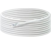 ORION91 Cable Coaxial TV 25m Blanco Nine&One