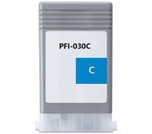 Canon pfi030 cyan | cartucho de tinta pigmentada compatible - reemplaza