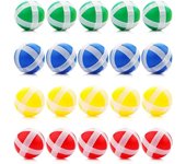 20 Pcs Hook and Loop Balls, Kids Darts Game Balls 1.3inch