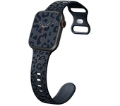 Strap For Apple Watch Band 44mm 42mm 41mm 40mm 45mm 49mm 44mm Floral Engraved Bracelet Correa IWatch Series 9 7 SE 6 8 Ultra 2