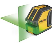Prexiso-8250388-Nivel láser de cruz verde autonivelante PLC15G