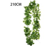 Poenia Arte Floral - Planta Artificial Tira Colgante de Hojas Realistas 210cm - REF 631154 - Decoración Realista - Deoración Duradera