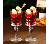 Vintage Crystal Glass Spirits Goblet Cup Cocktail Goblet Engraved Wine Glass Whisky Cups Juice Cup Beer Mug Home Bar Drinkware