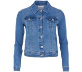 Cazadora Tiffosi Denim Trudy para mujer en color azul