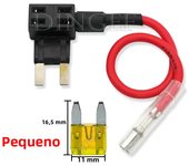 1Set 12V Mini Small Medium Size Car Fuse Holder Add-a-circuit TAP Adapter with ATM Blade Fuse Micro Mini 10A 5A 20A 25A 30A 40A