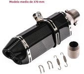 51mm Universal Accessories Motorcycle Exhaust pipe Modified Muffler Pipe echappement moto db killer For XJ6 MT07 09 03