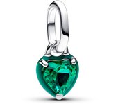 Pandora Charm Mini Colgante Chakra Corazón Verde​ 793042C03 , para Mujer