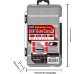 Portable Fishing Box Plastic Fishing Tackle Box Mini Fisherman Tackle Box Plastic Bait Boxes Hook Organizer Storage Tool Case