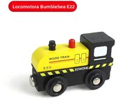 Magnetic Wood Train Toys Wooden Train Accessories Anime James Locomotive Model Car Toy for All Brands Tracks Kid Christmas Gifts