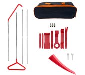 18PCS/22PCS Car Window Door Emergency Open Key Lost Lock Out Unlock Auto Tools Kit Air Wedge Bag Pump Open Unlock Kit
