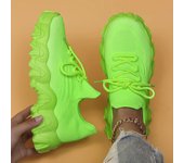 Women's Athletic Running Shoes Breathable Mesh Slip on Ruibao Chunky Sneakers with Sock Design Lightweight Couples Casual Shoes