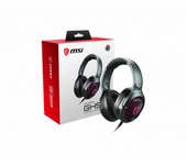 MSI Immerse GH50 Auriculares Alámbrico Diadema Juego Negro
