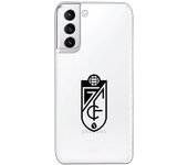 Funda original compatible con Samsung Galaxy S21 Plus - S30 Plus - Granada Escudo Negro Transparente SS18-19