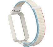 Suitable for Xiaomi Band 9 active nylon loop strap+PC plastic protective case for Redmi Band 3 replacement accessory strap