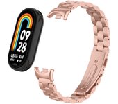 Strap for Mi Band 8 Bracelet Metal Wristbands for Xiaomi Mi Smart Band 8 Watch Stainless Steel Miband 8 Replacement Accessories