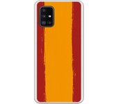 Funda original compatible con Samsung Galaxy A51 5G - Bandera Espana Pincel