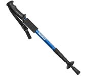 AOLIKES Aluminium Alloy Teleskopic Stick Hiking Poles Bastão De Trekking Walking Stick Ultralight Absorber Walking Cane