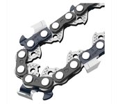 Juego de 2 cadenas de 40 eslabones para guía de motosierra de 25 cm (10 pulgadas)